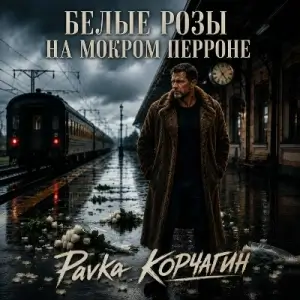 Корчагин Pavka - Белые розы на мокром перроне